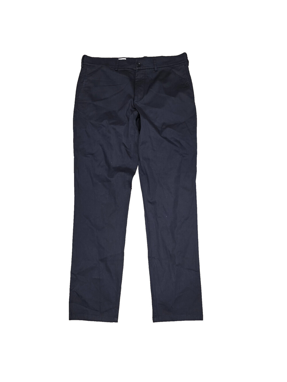 Filippa K Men's Chino Pants Size 50 (34x32) Straight Leg Navy Pant Cotton